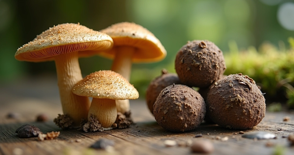 Cogumelos mágicos vs. trufas: diferenças, efeitos e legalidade