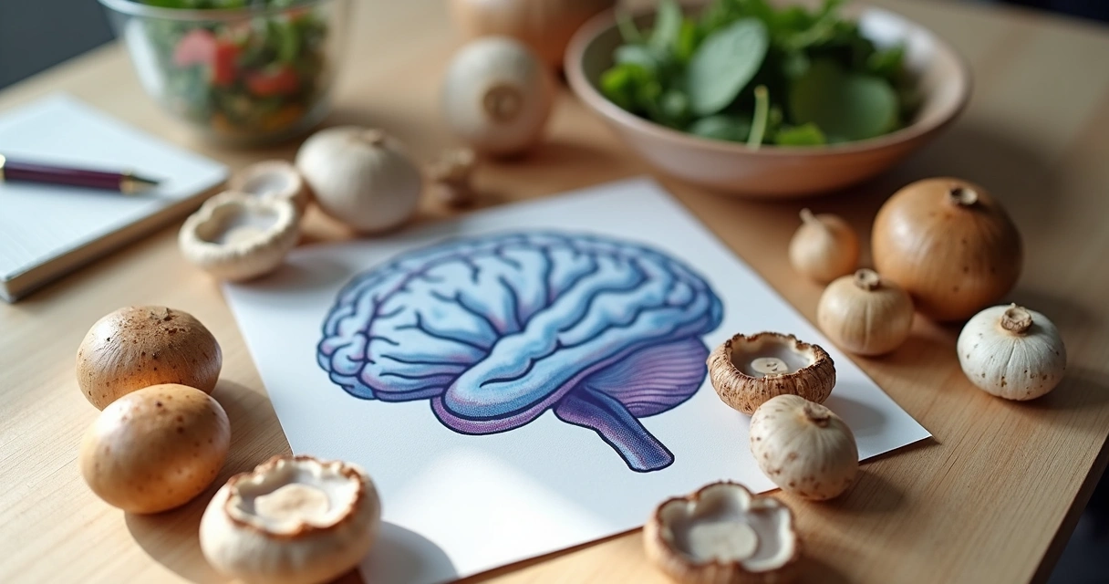 Os benefícios dos cogumelos para a saúde do cérebro