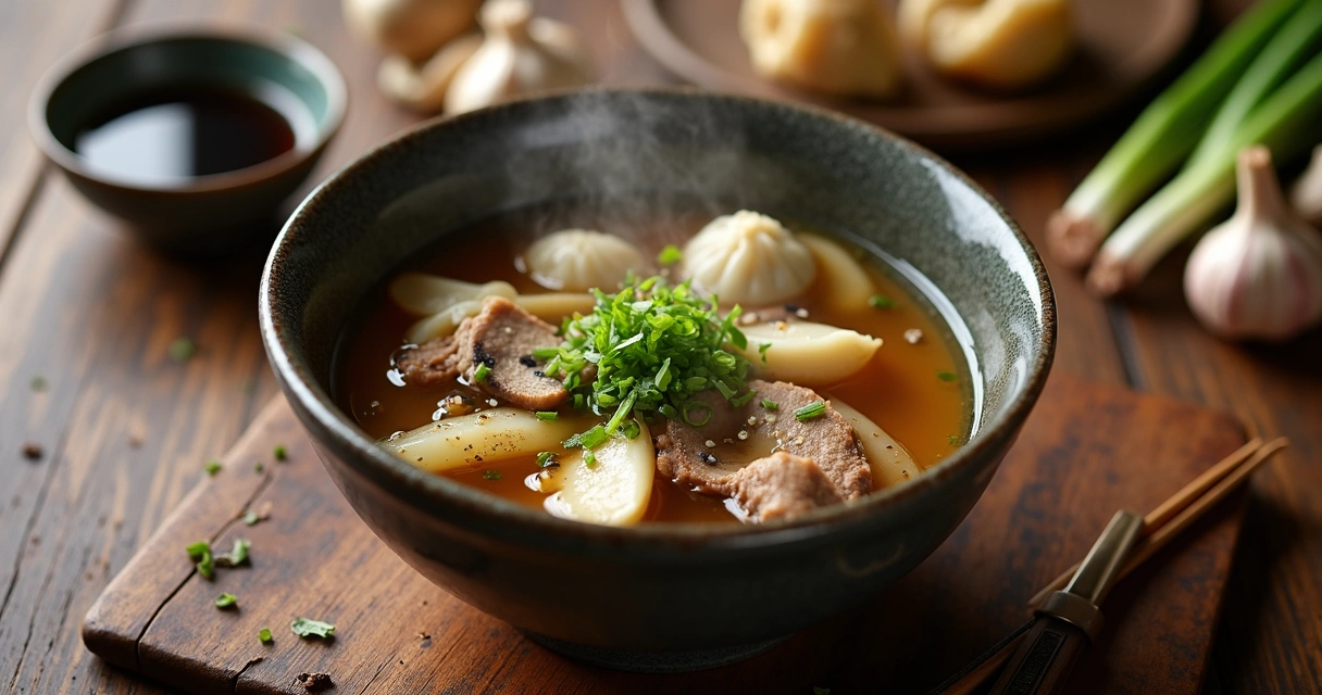 Receita de sopa de cogumelos rápida e fácil