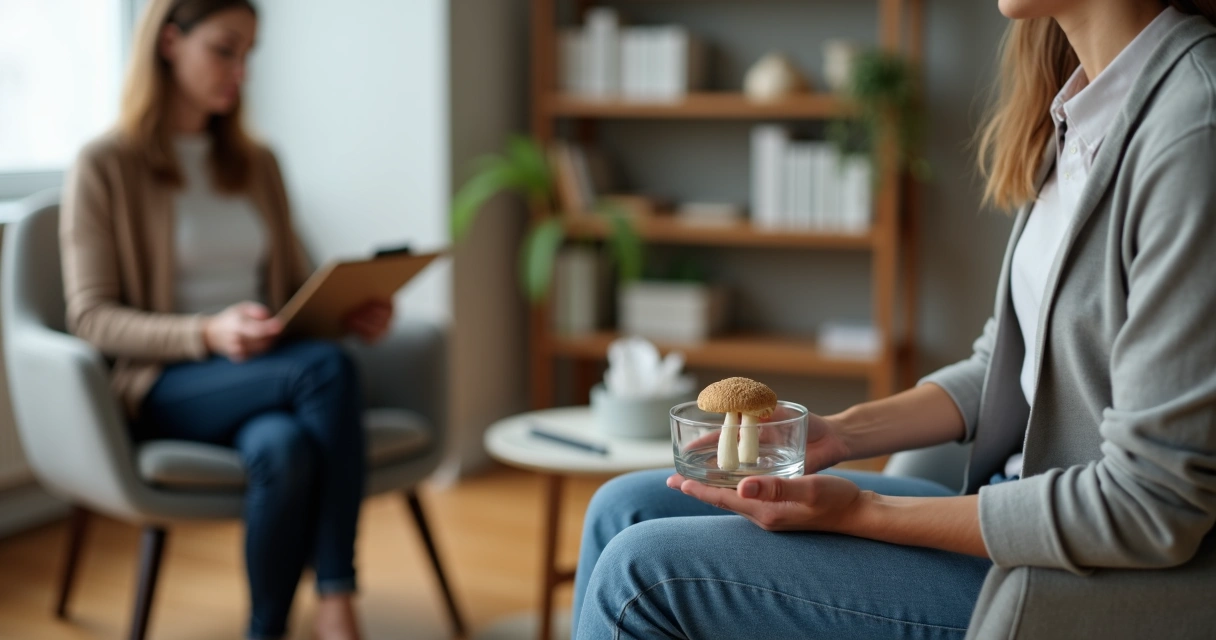 Terapia com psilocibina para depressão: o papel da psicoterapia