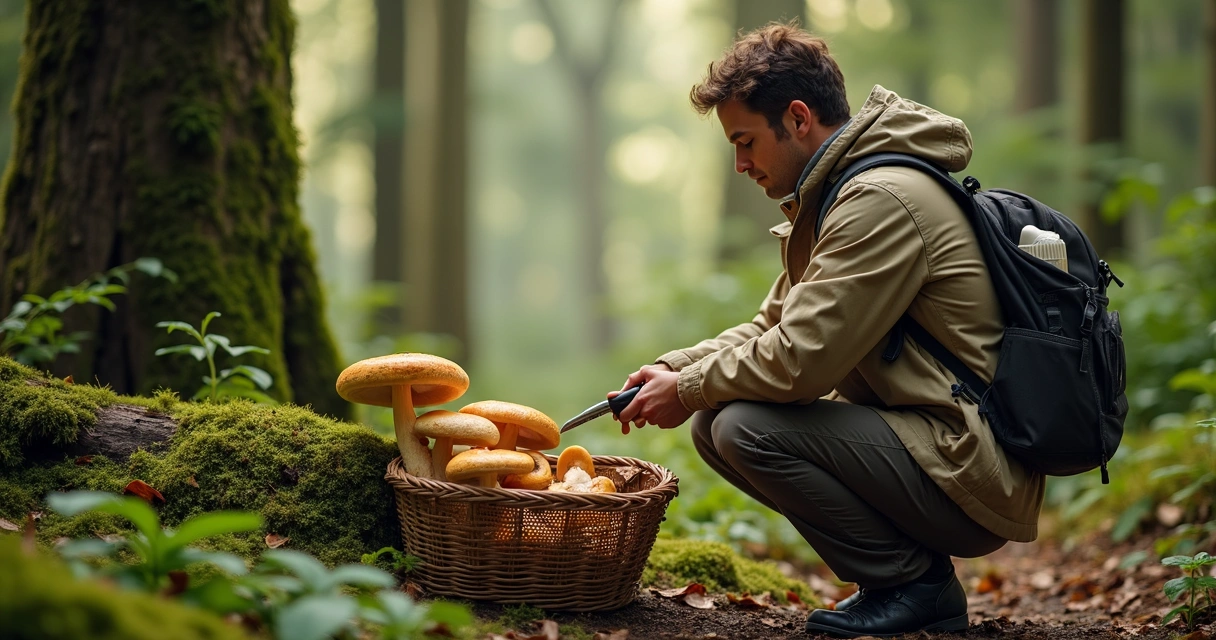 Guia seguro de forrageamento: como coletar cogumelos na natureza